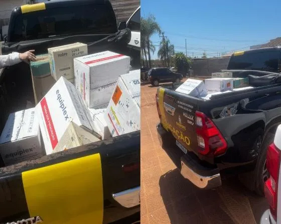 Caminhonete da Educação é flagrada levando medicamentos sem nota em Brasnorte Vereadores acionam polícia após remédios sem nota em caminhonete oficial