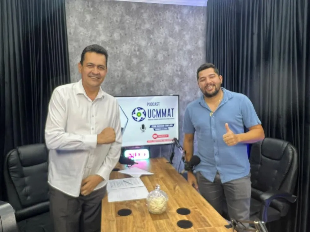 Leonel leva a voz de São José do Xingu ao Podcast da UCMMAT e reforça papel transformador das Câmaras Municipais 
