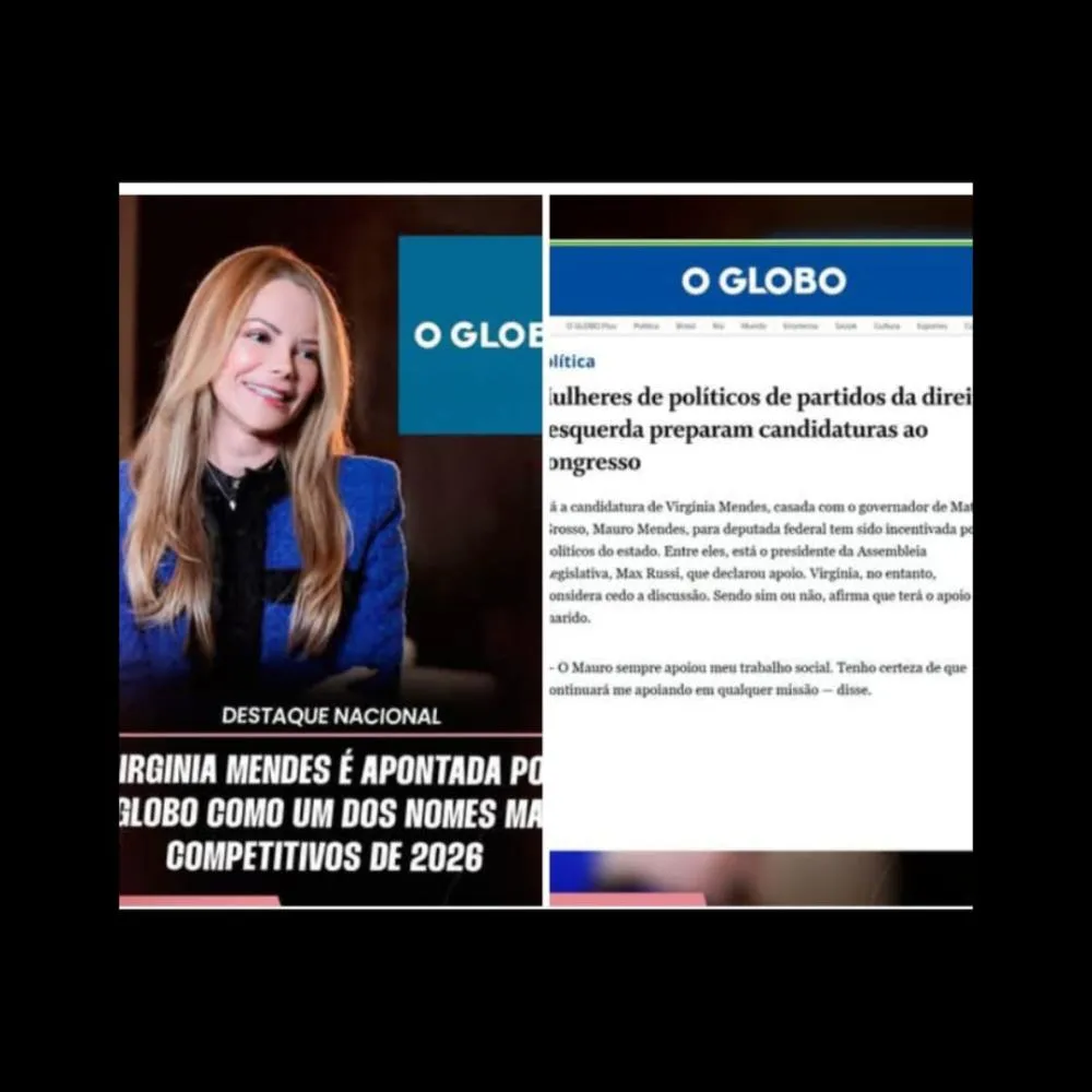 Coluna Anamaria: O Brasil sabendo o que MT já tem certeza: Virginia Mendes é a melhor primeira-dama do país!