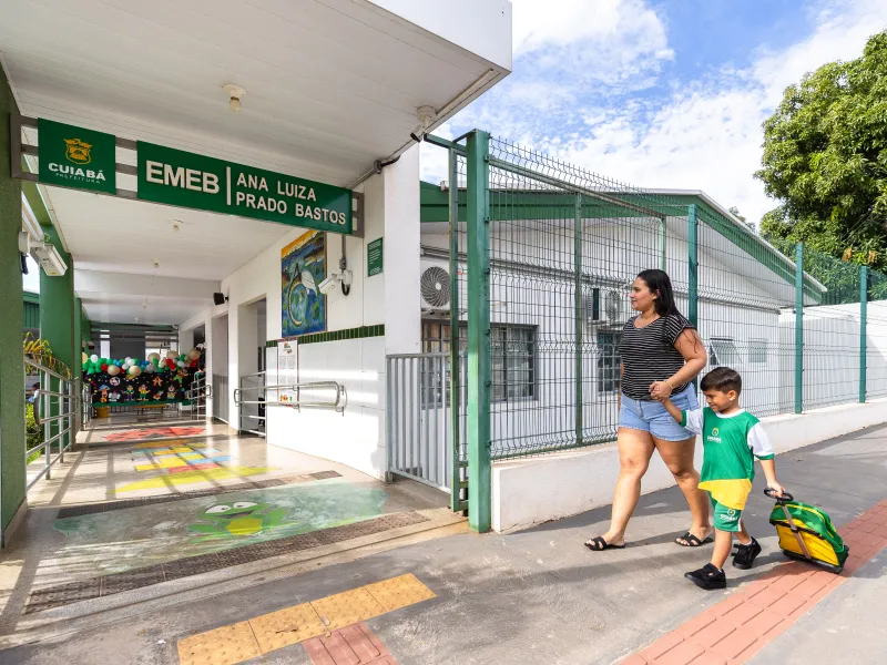 Rede municipal de Cuiabá inicia aulas hoje com mais de 61 mil alunos atendidos