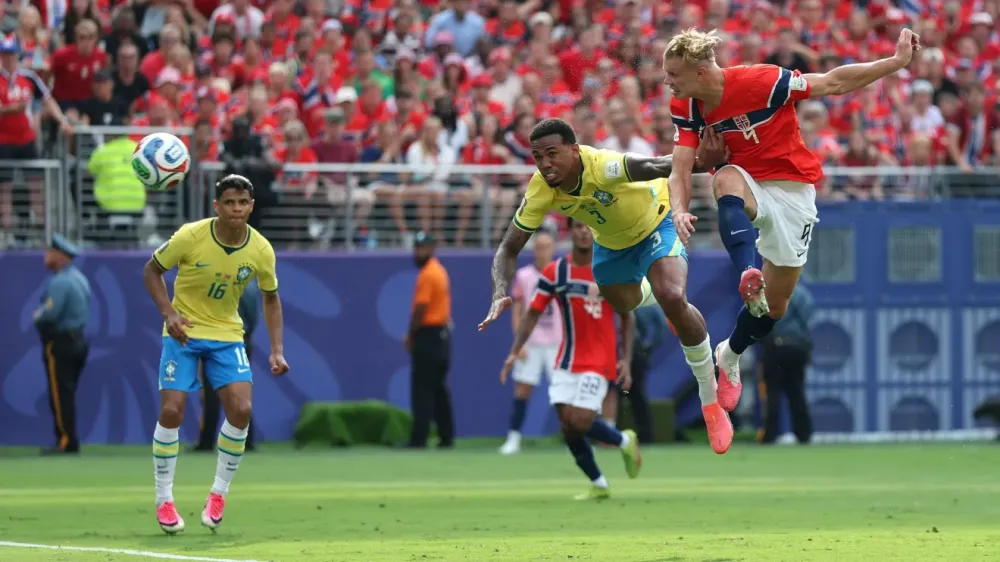 Brasil é eliminado da Copa pela Noruega e chega a maior jejum sem títulos Haaland marcou os gols noruegueses no Metlife Stadium, em Nova Jersey; Bruno Guimarães perdeu pênalti