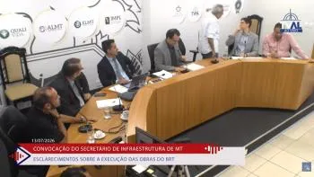  Vídeo - Secretário deixa audiência do BRT na AL; 'isso vai me infartar'