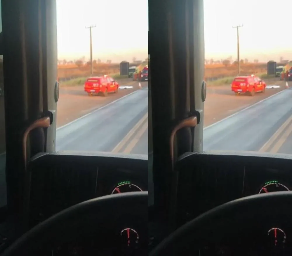 Pedestre é atropelado por carreta e morre na Imigrantes, em VG
