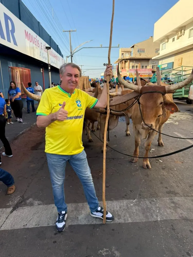 Bolsonaro da Shopee percorre região do Araguaia e apresenta propostas em outras regiões de Mato Grosso
