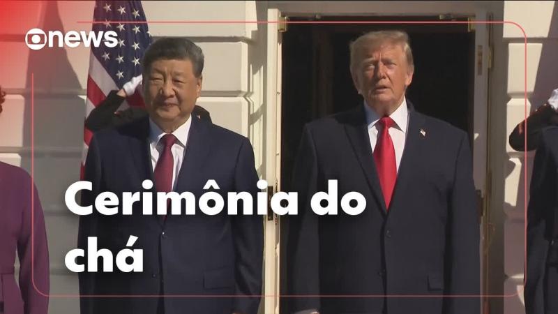  Termina hoje encontro entre Trump e Xi Jinping na Casa Branca