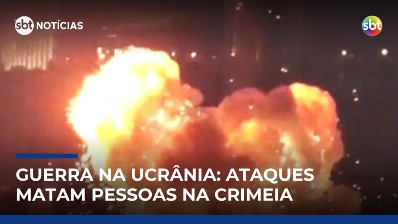 Ataques intensificam guerra entre Rússia e Ucrânia e deixam mortos na Crimeia 